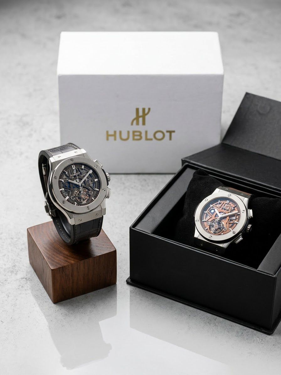 Classic Black Luxury Watch HUBLOT