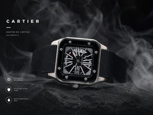 HAARS Luxury Automatic Stainless Steel Watch – Black Edition